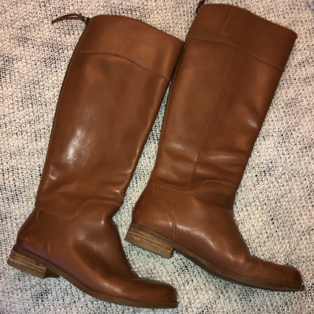 Nine West Women’s Cognac Riding Boots